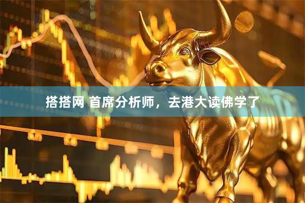 搭搭网 首席分析师，去港大读佛学了